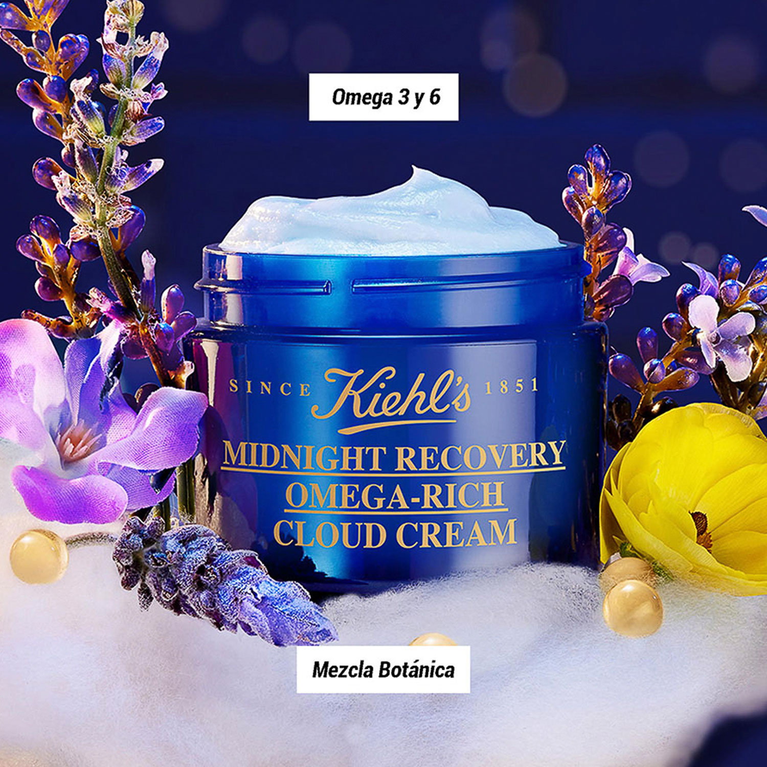 MIDNIGHT RECOVERY OMEGA-RICH CLOUD CREAM (CREMA DE NOCHE PARA ROSTRO)